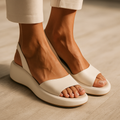 Millicent | Elegante minimalistische Sandalen mit offener Zehenpartie