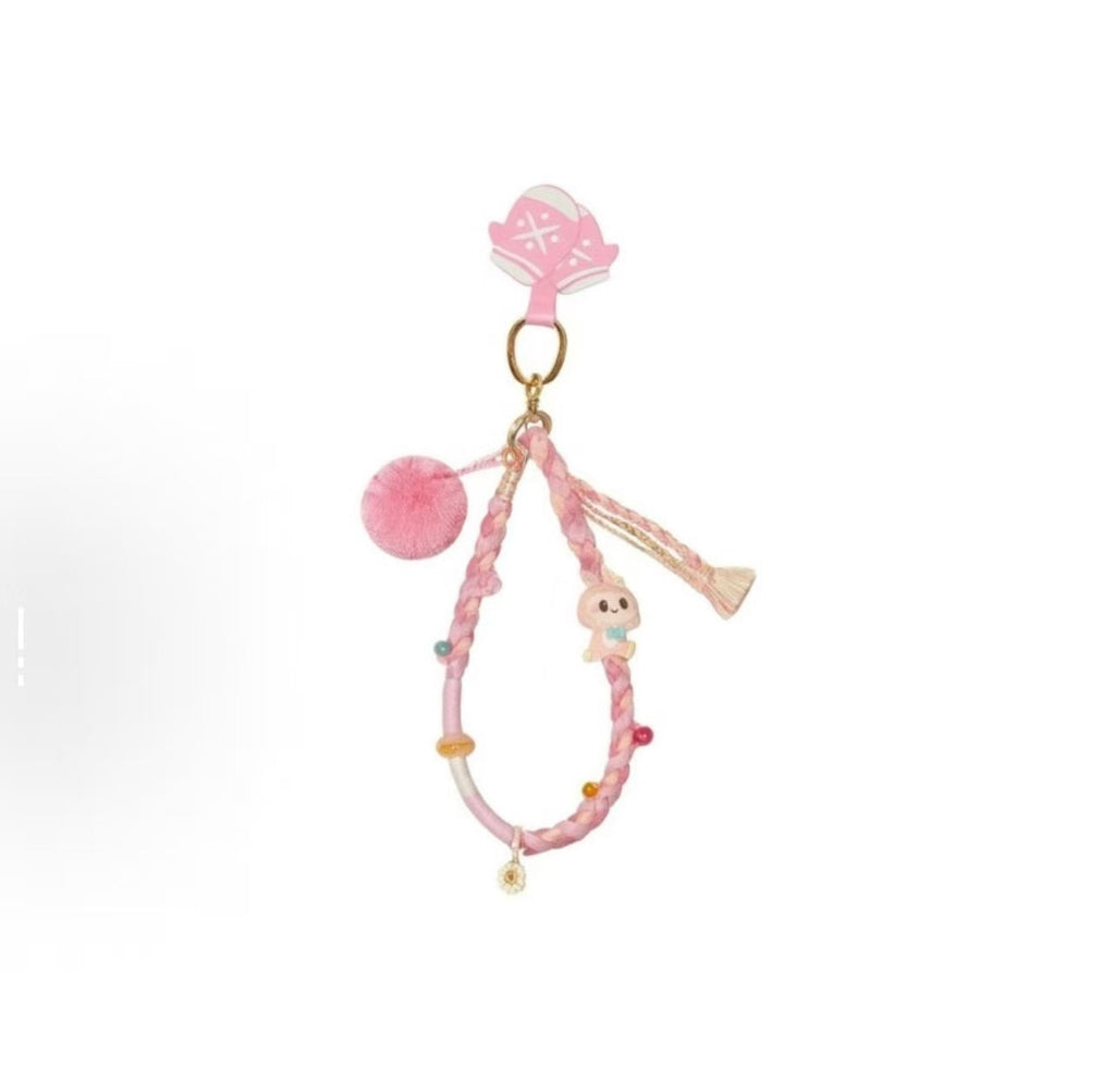 The Monsters Labubu Fall Into Sweaters Series Lanyard