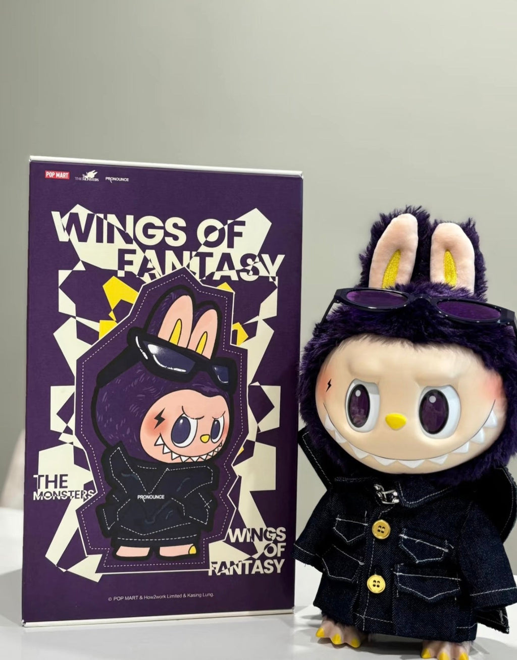 Pop Mart Labubu x Pronounce-Be Fancy Now Vinyl Plush Doll