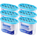 Moisture Absorber Boxes 6 Pack 500ml Calcium Chloride Dehumidifier Box Fragrance Free for Home Cooking, Dining and Outdoor Meals