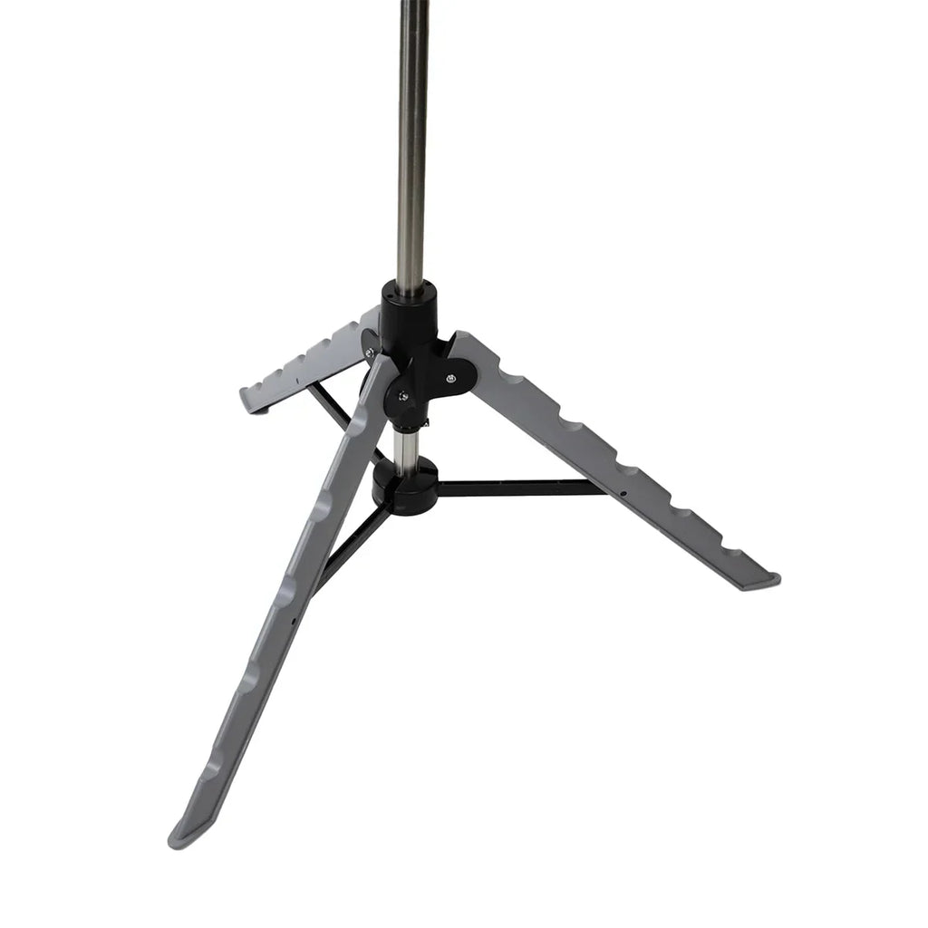 Silver Foldable Tripod Garment Drying Rack