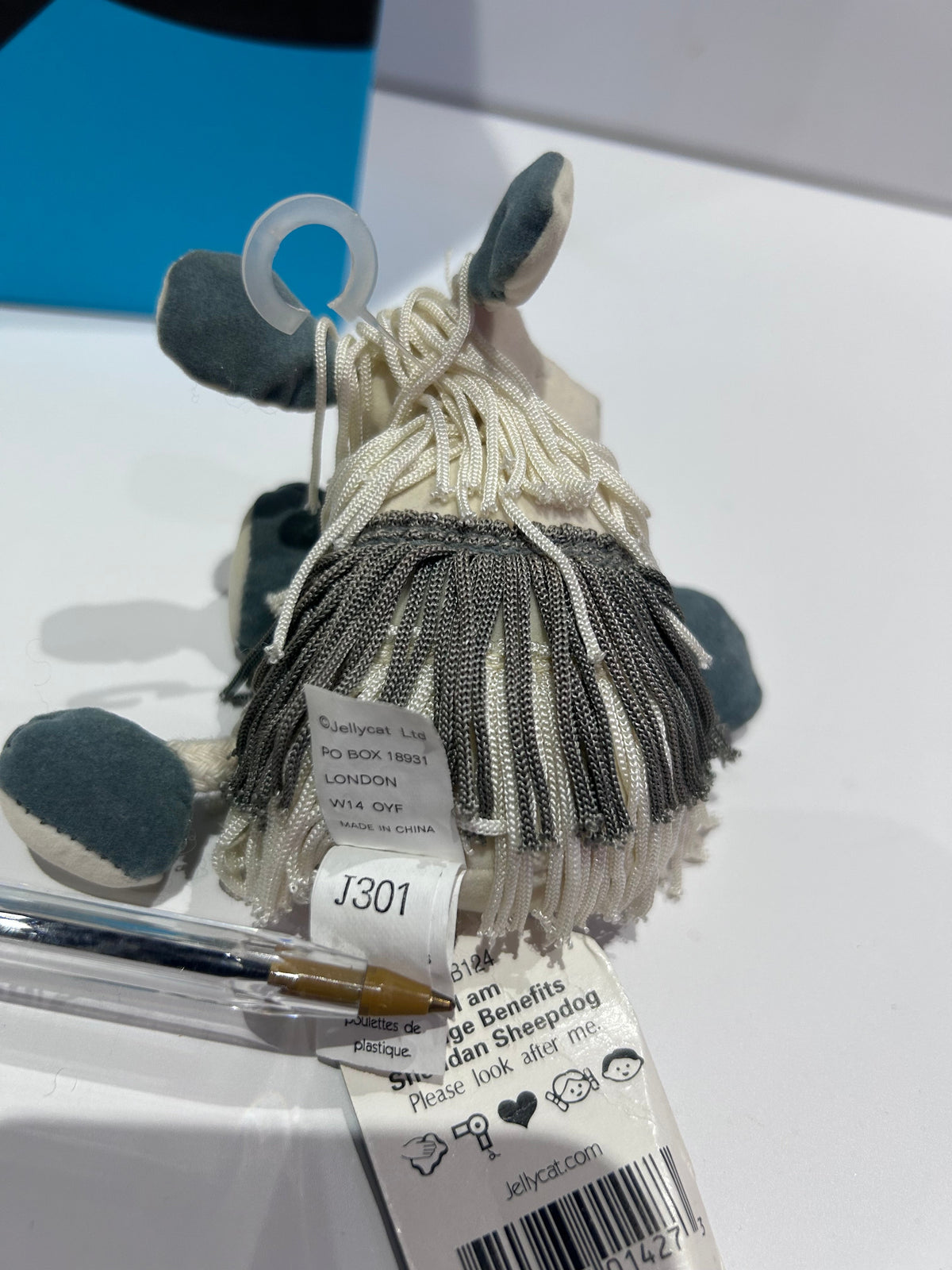 Jellycat Fringe Benefits Sheridan Sheepdog