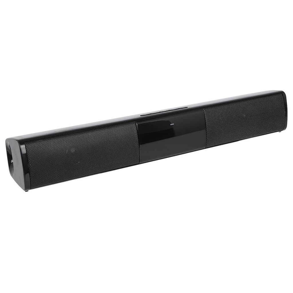Compact 13-Inch TV Soundbar with Bluetooth, TWS Pairing, TF, AUX, FM Radio and USB Playback