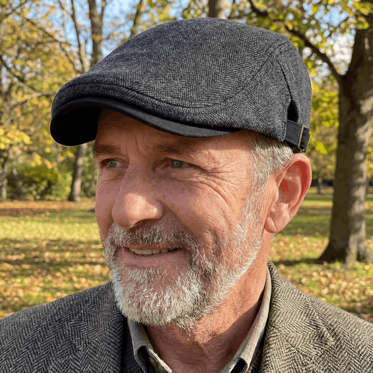 Arnel | Klassische Tweed-Schiebermütze