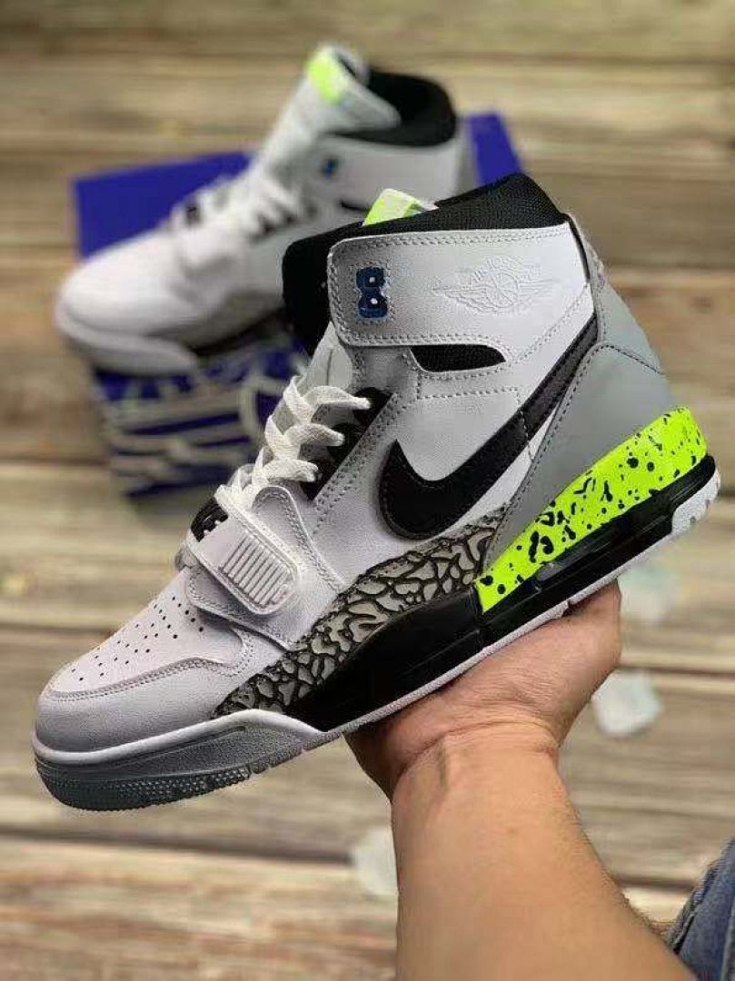 Air Jordan Legacy 312 Volt Laser Blue – White / Black / Volt / Grey