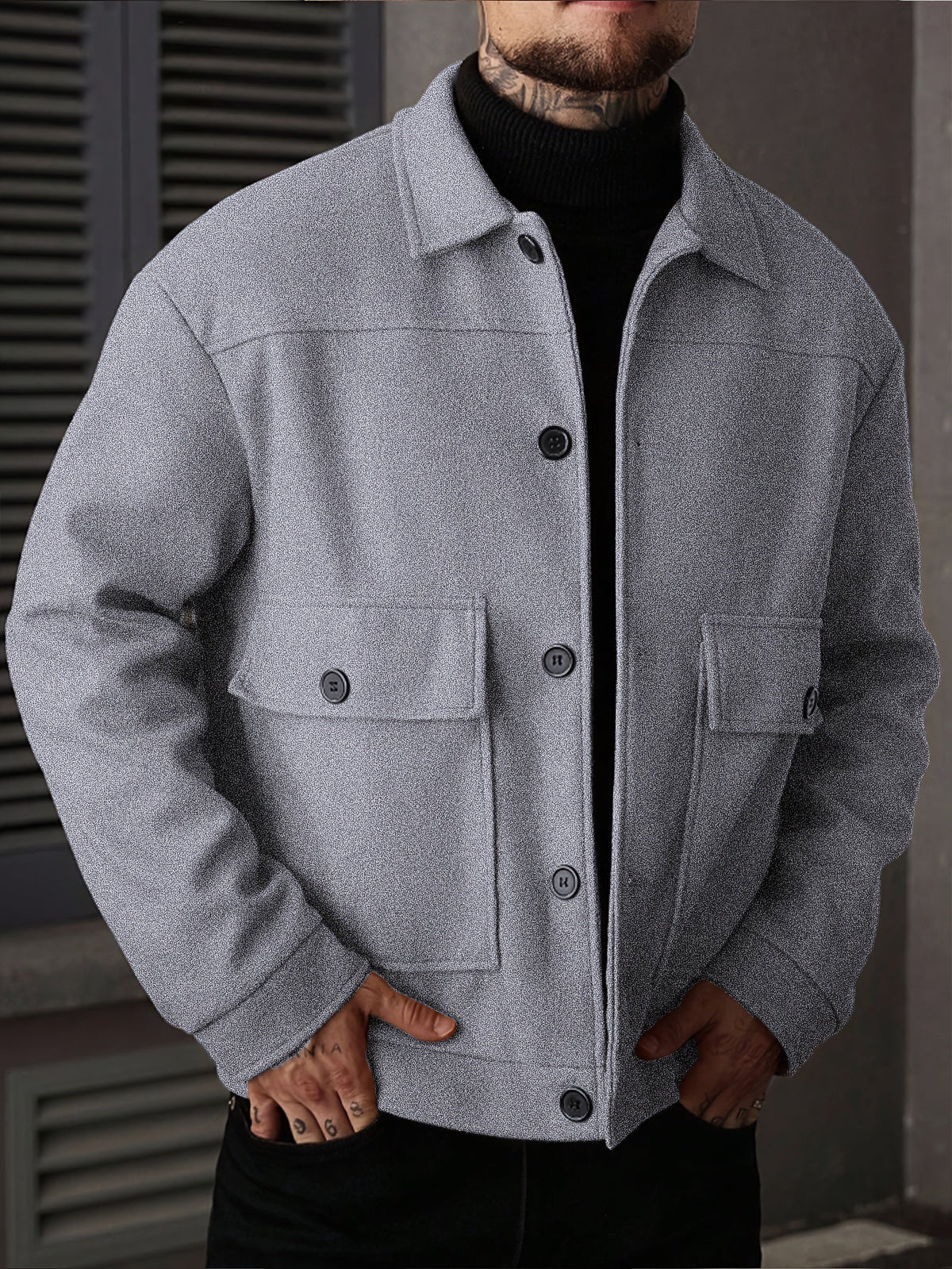 Ellery | Strukturiertes Overshirt-Jacke