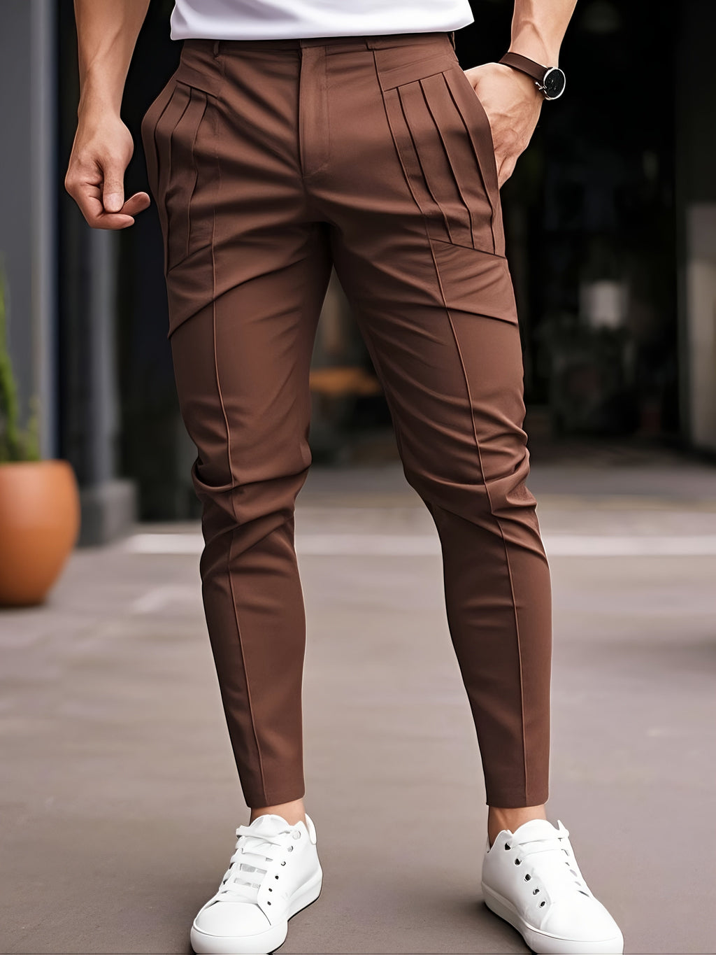 Julian | Tailored Slim-Fit Trousers