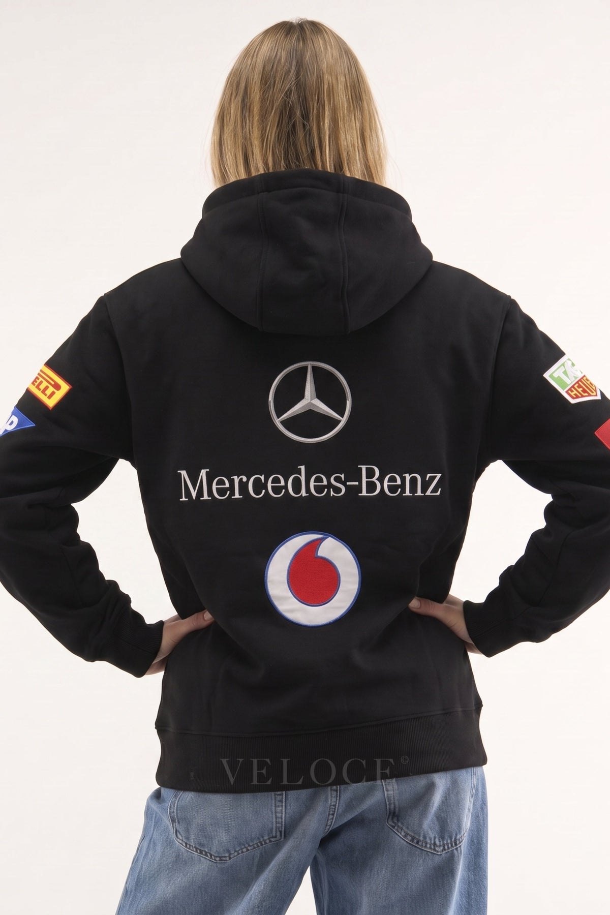Mercedes-Benz Racing Hoodie - Full Embroidered Edition
