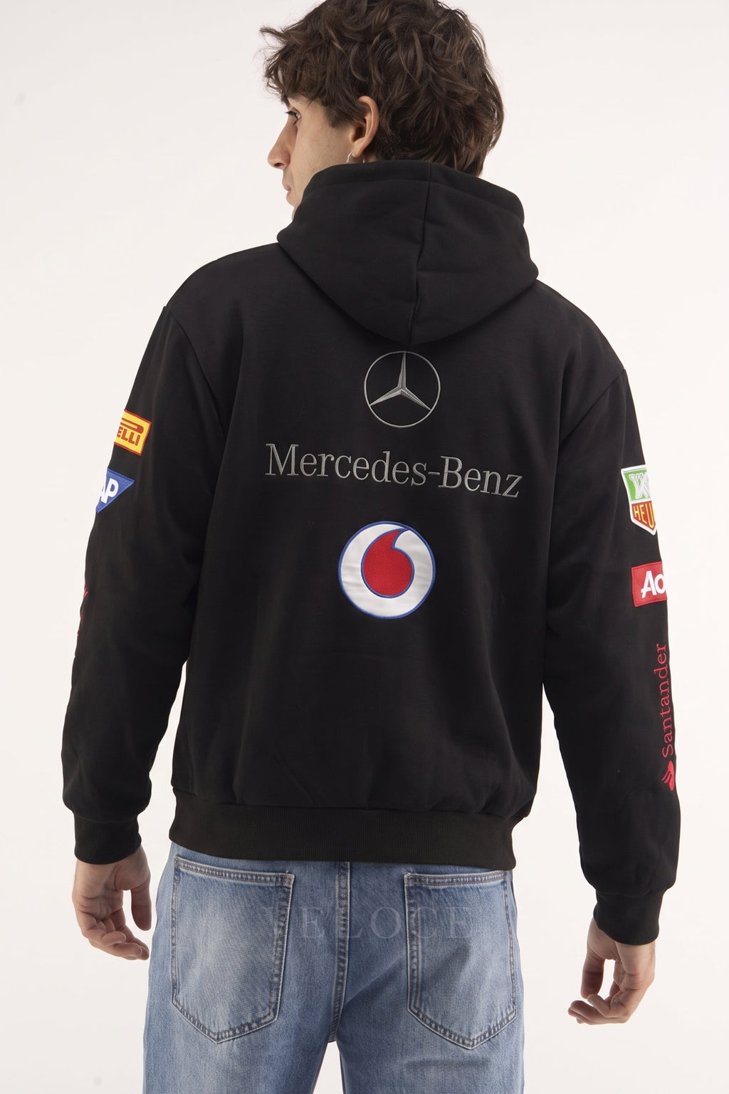 Mercedes-Benz Racing Hoodie - Full Embroidered Edition