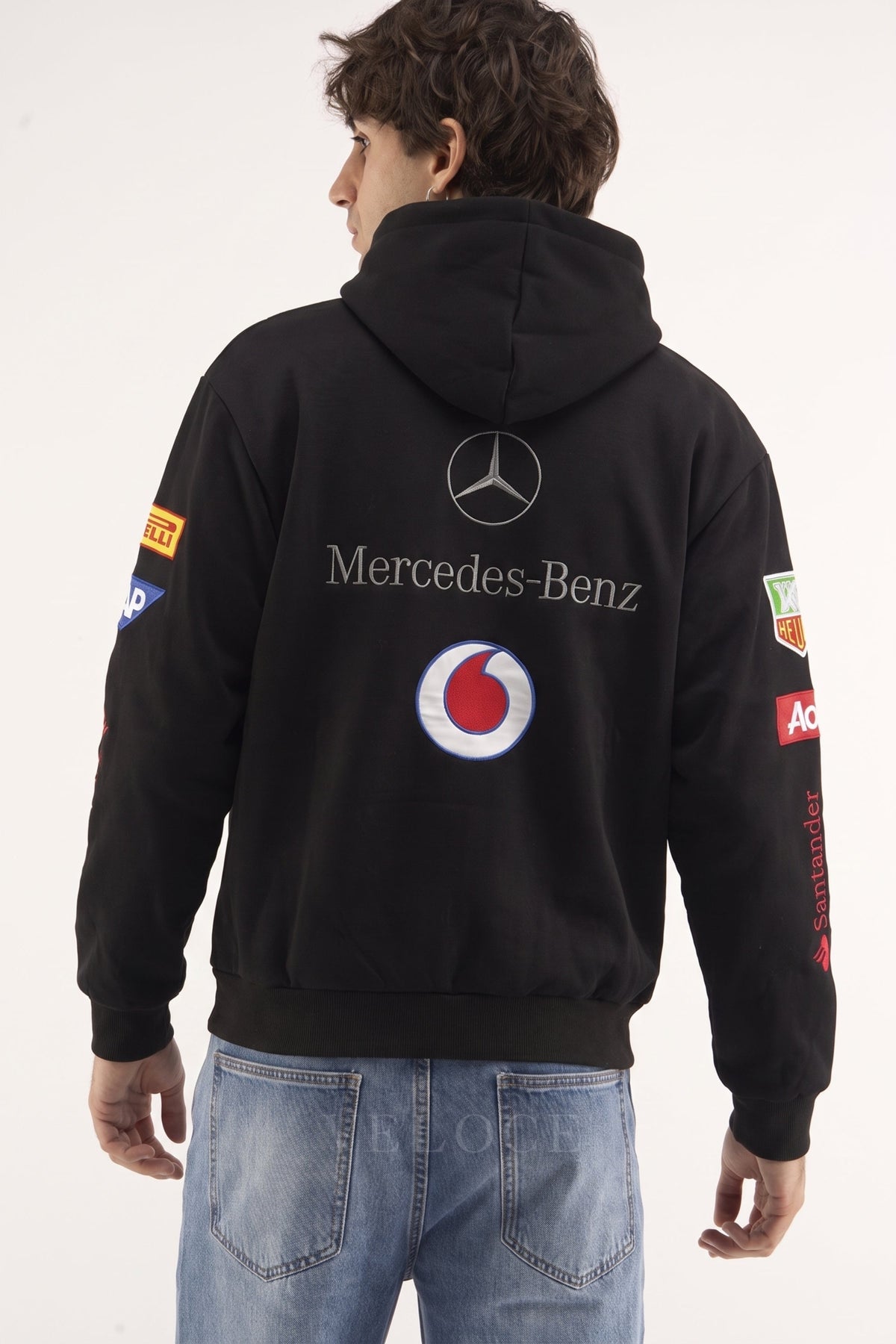 Mercedes-Benz Racing Hoodie - Full Embroidered Edition