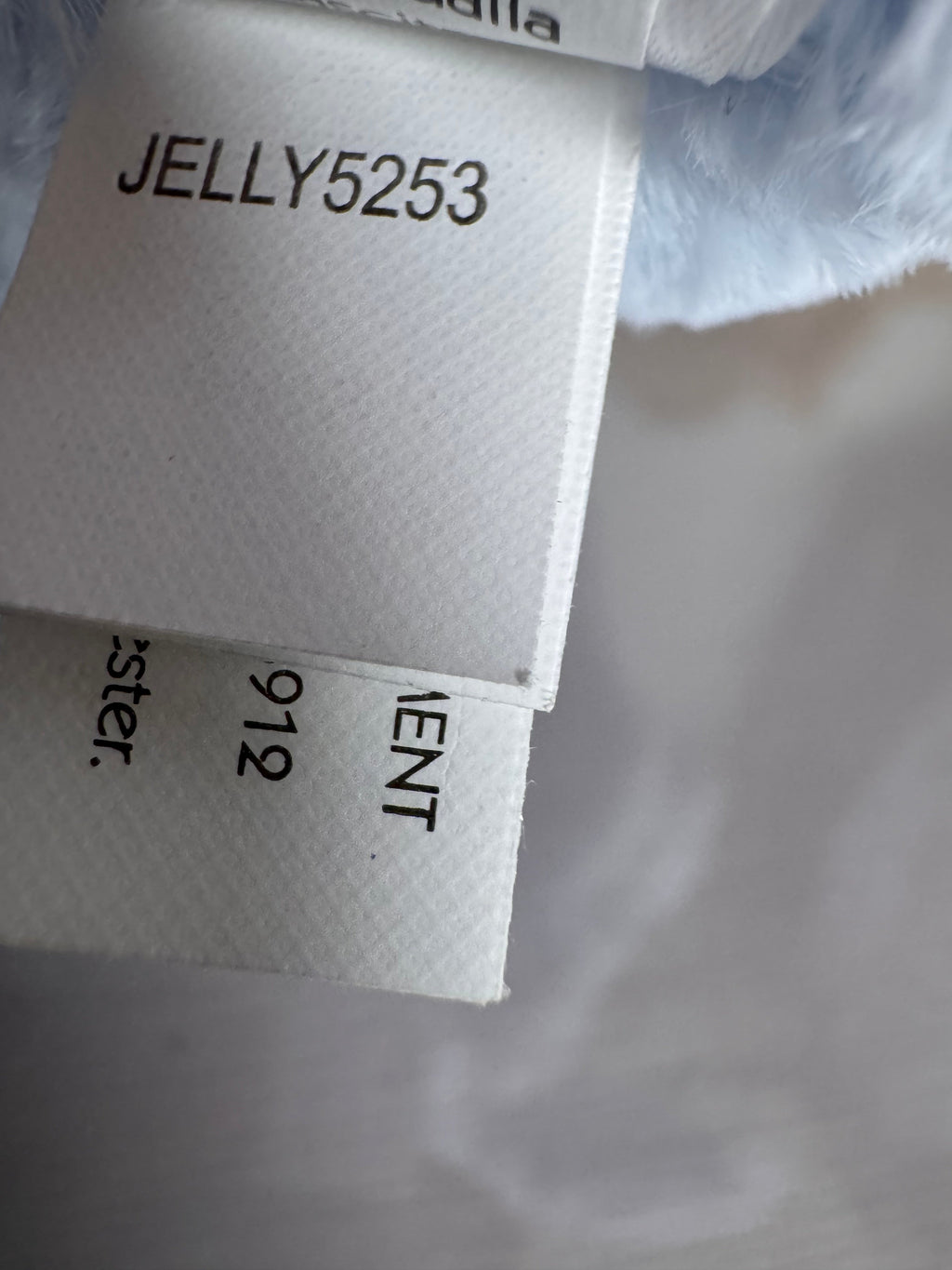 Jellycat Bashful Blue Bunny Baby
