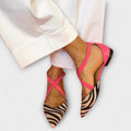 Felina | Stylish Cross Strap Loafers
