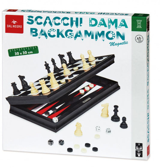 053972 Dal Negro - Échecs/Dames/Backgammon Magnétique