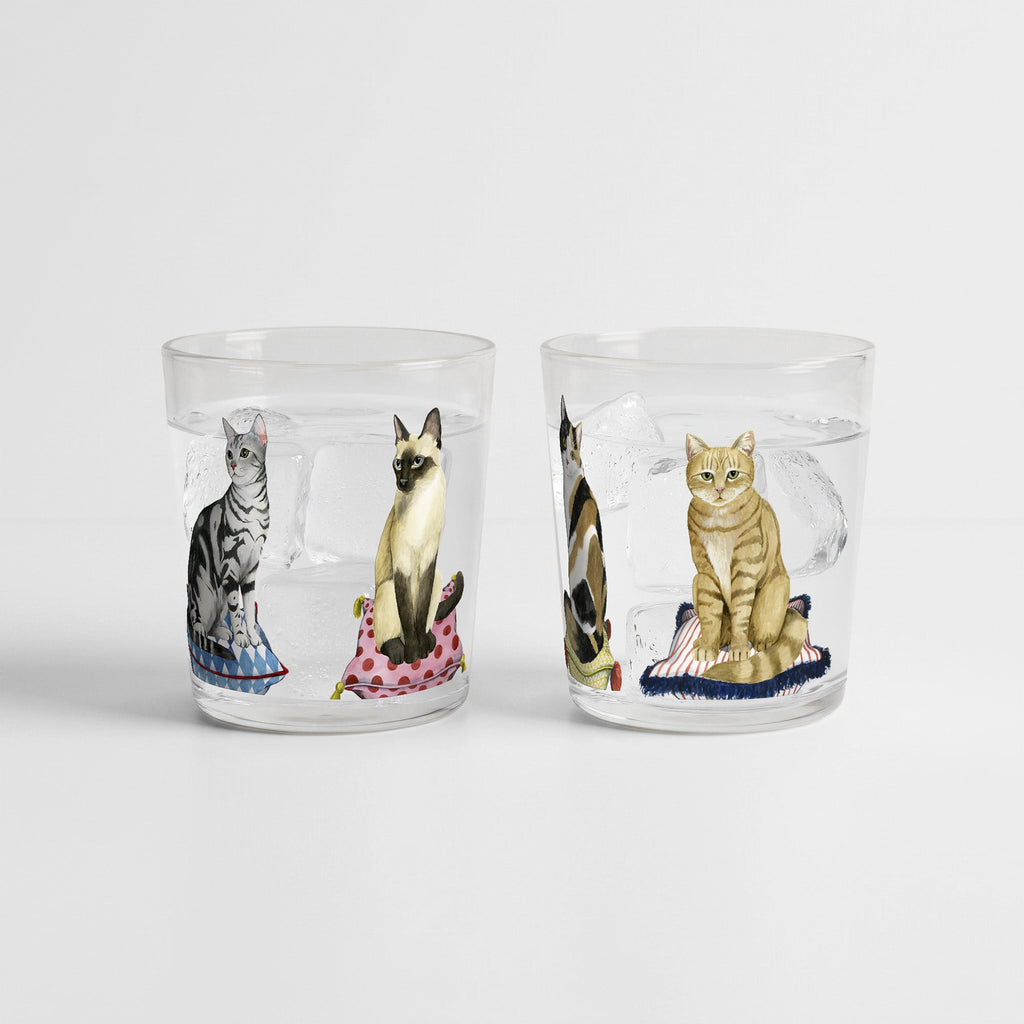 Lady Cats - Cinnamon Vanilla 9.6oz Soy Wax Candle 2 Piece Set