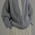 Sheldon | Relaxed Zip-Up Cardigan