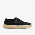 Mens Clarks Trek Cup - Black Suede