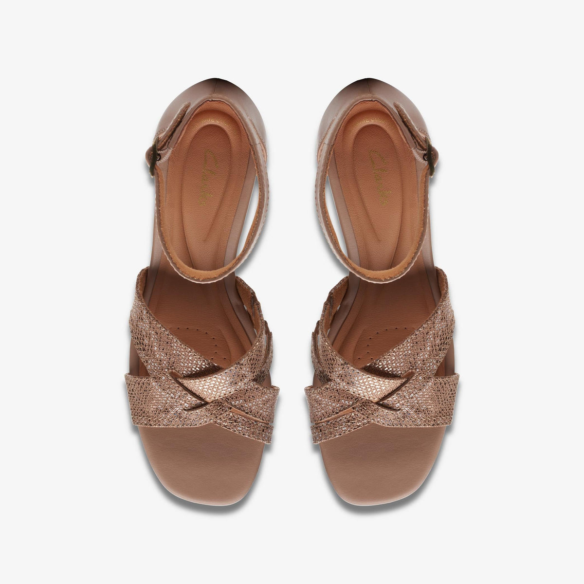 Womens Clarks Cielo Charm - Praline Leather