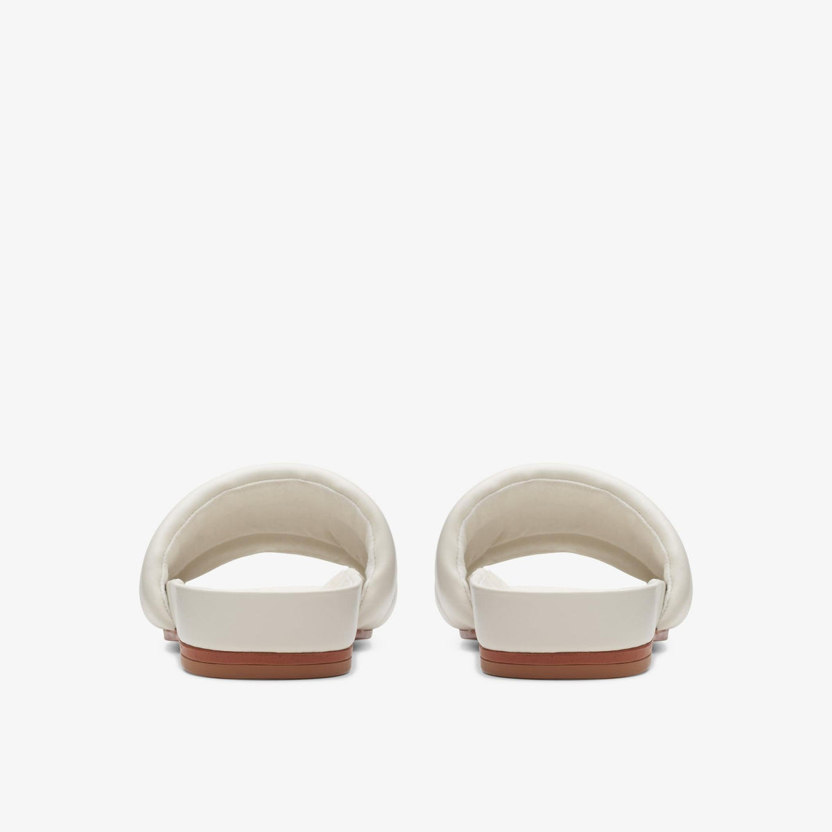 Womens Clarks Pure Soft - Off White Leather