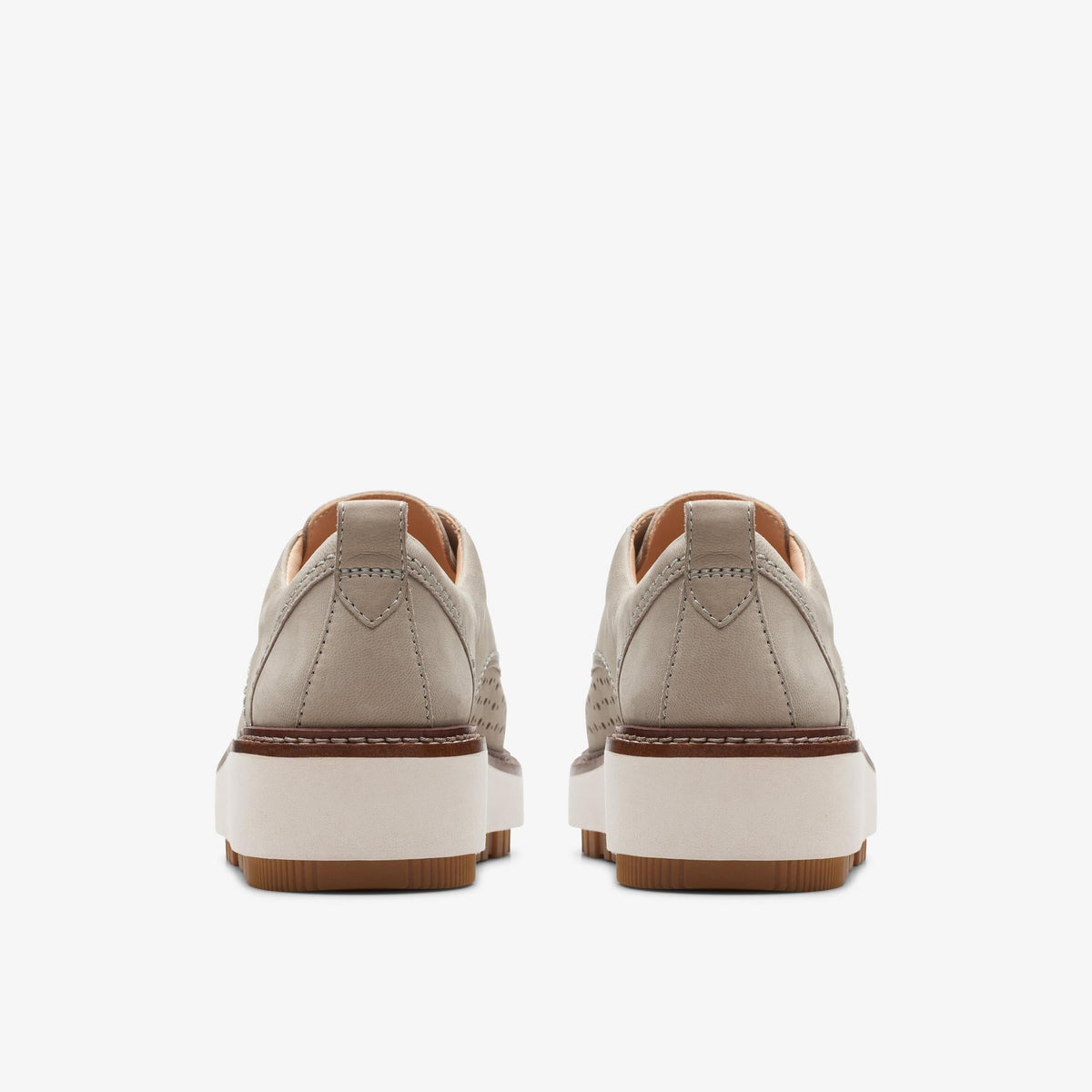 Womens Clarks Oriannaw Move - Stone Nubuck