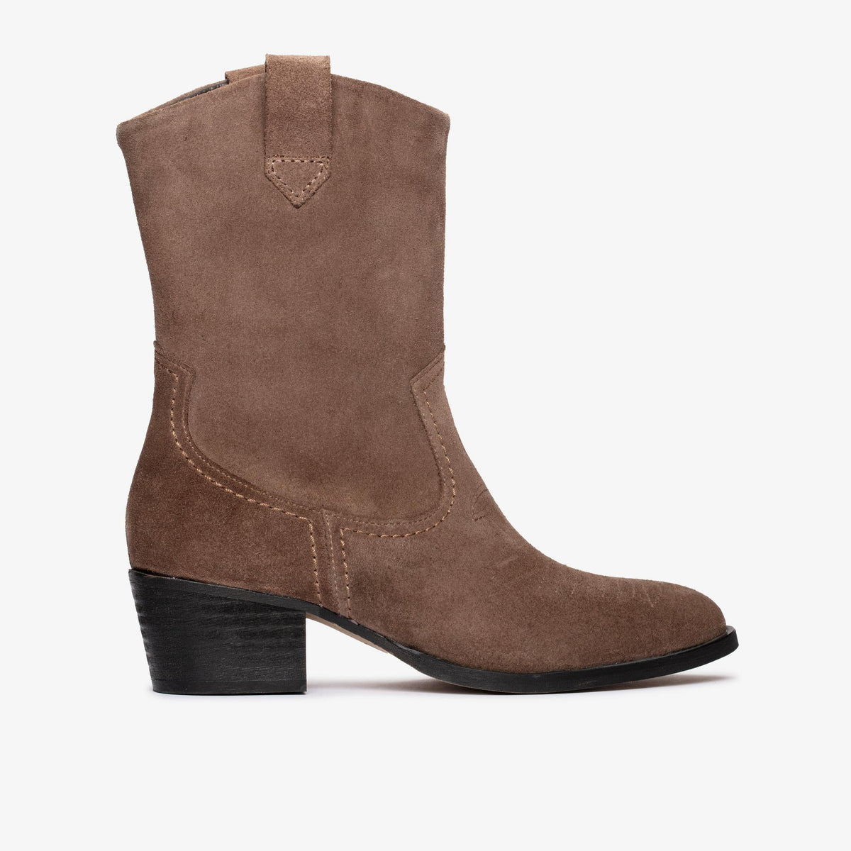 Womens Clarks Octavia up - Taupe Suede