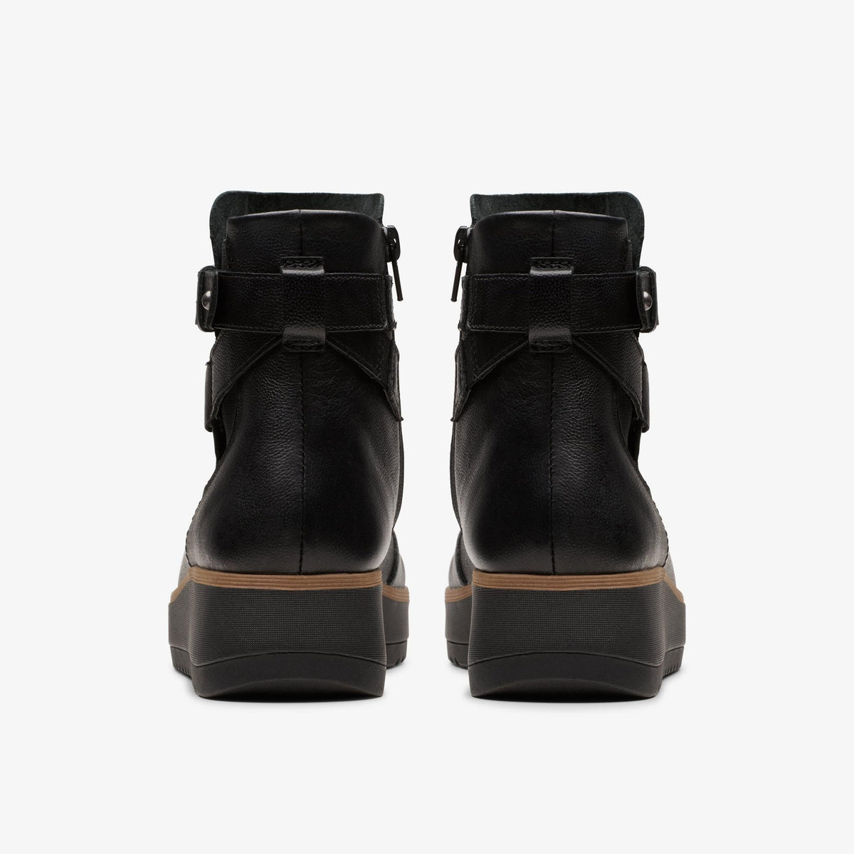 Womens Clarks Zylah Faye - Black Leather
