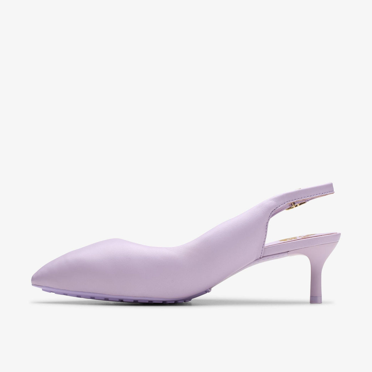 Womens Clarks Cur Martine Rose Sling 1 - Lilac Leather