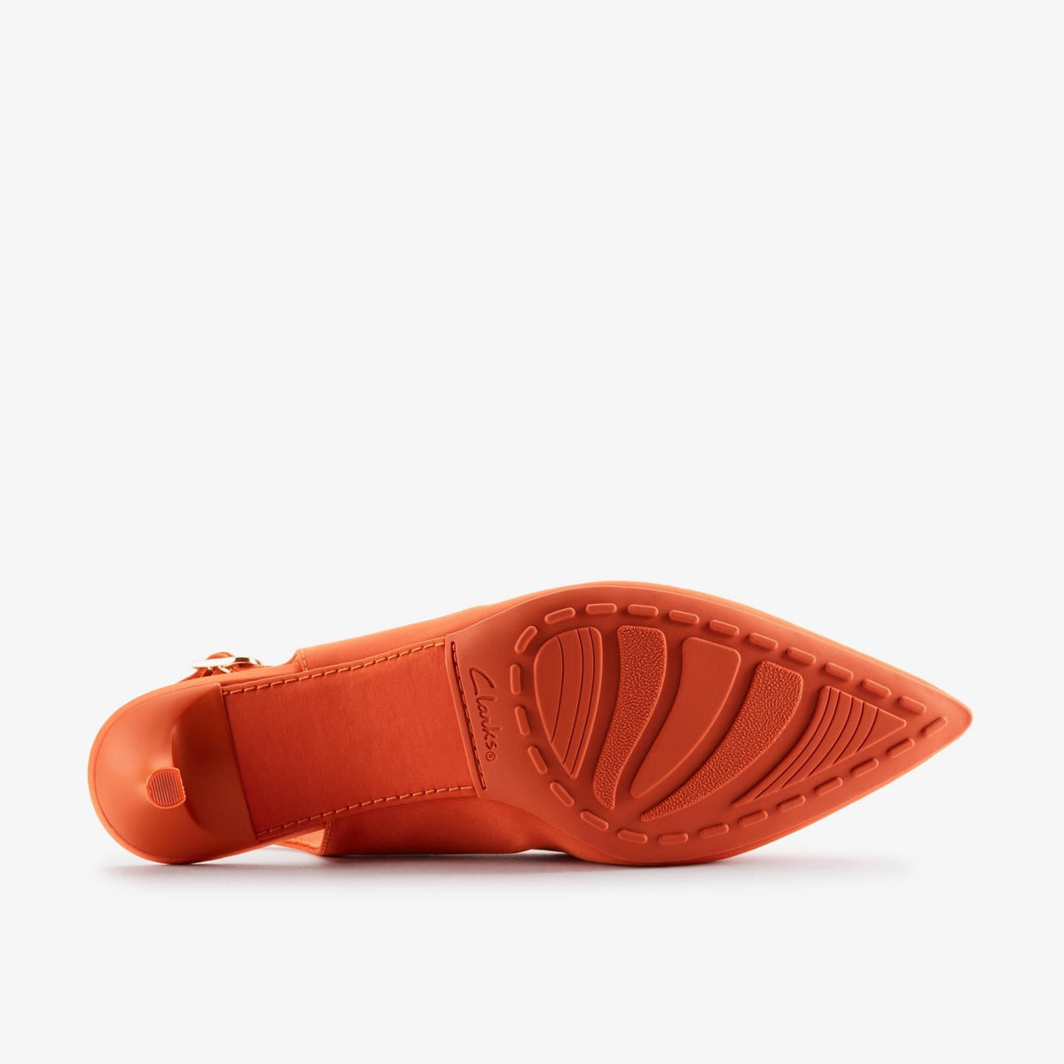 Womens Clarks Cur Martine Rose Sling 2 - Orange