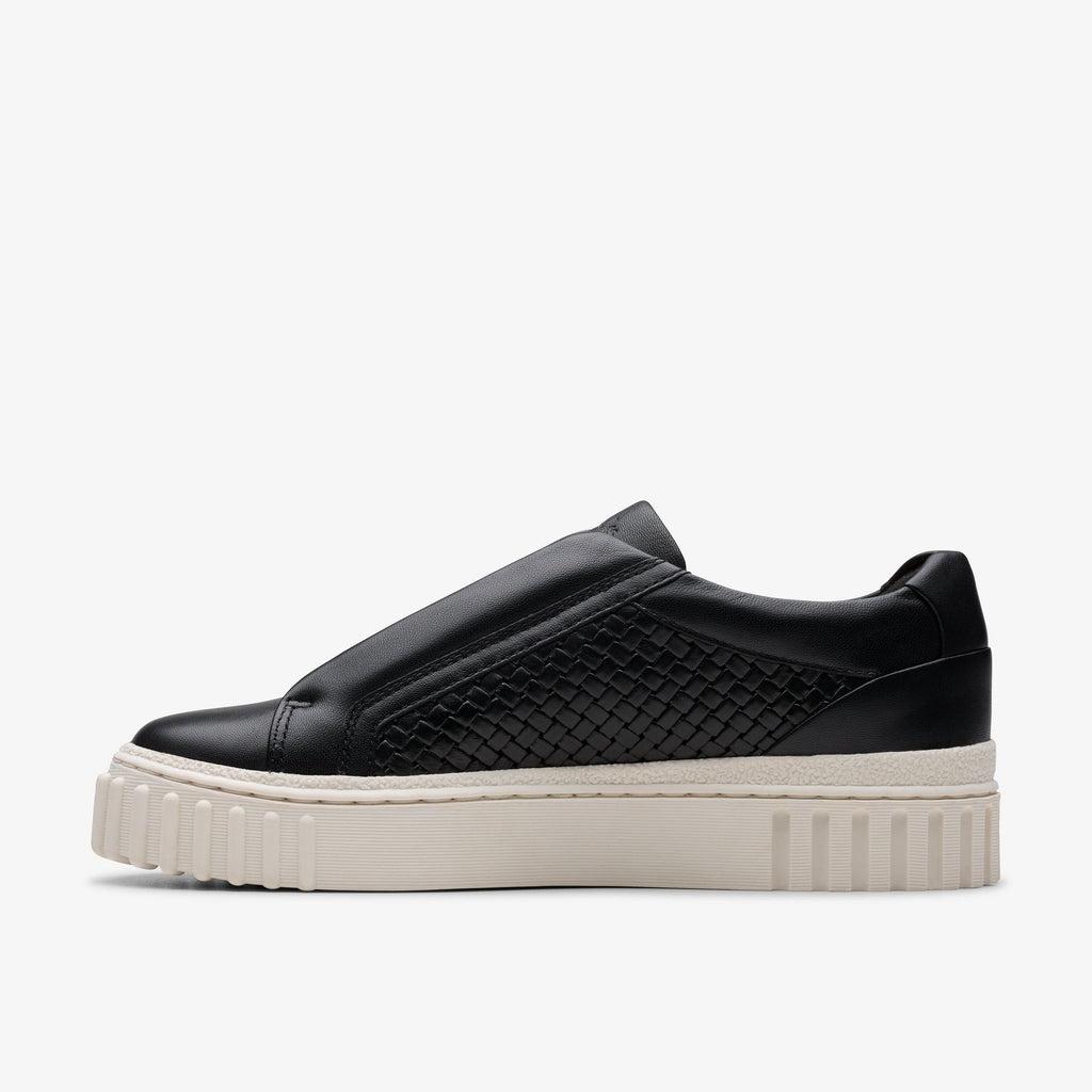 Womens Clarks Mayhill Bay - Black Leather