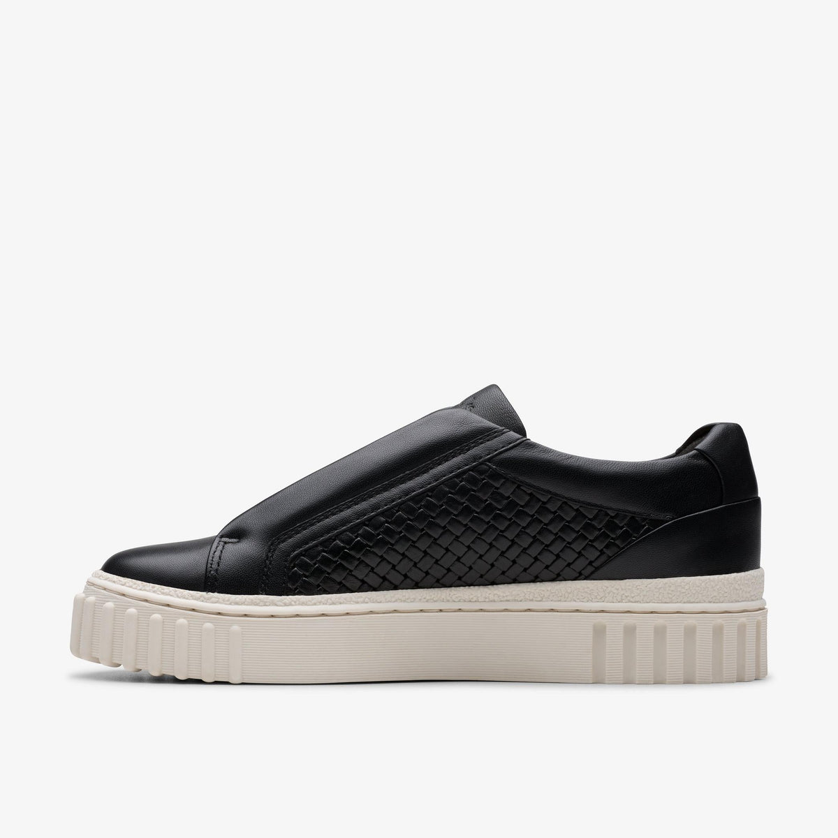 Womens Clarks Mayhill Bay - Black Leather