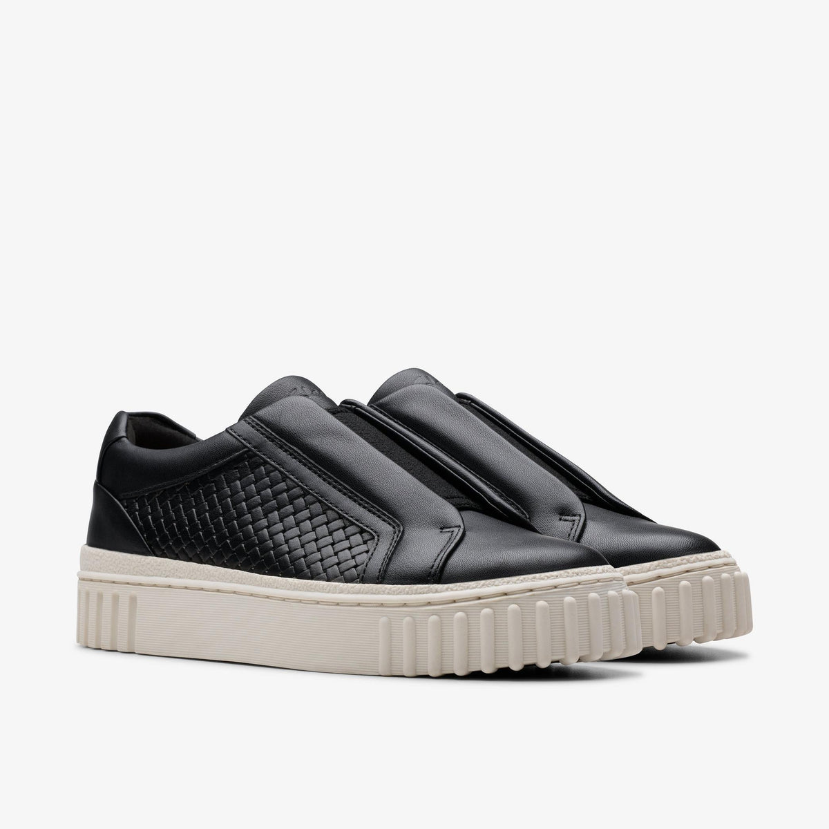 Womens Clarks Mayhill Bay - Black Leather
