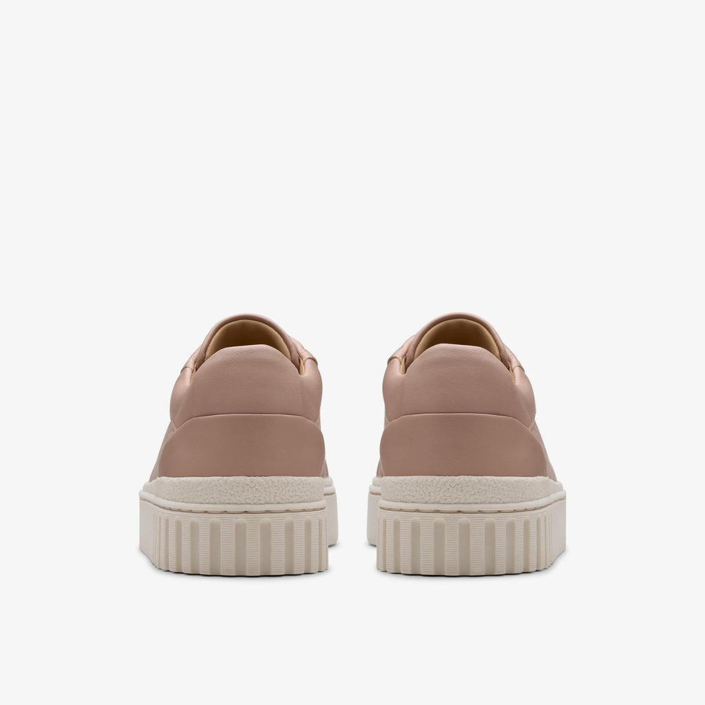 Womens Clarks Mayhill Bay - Light Pink Leather