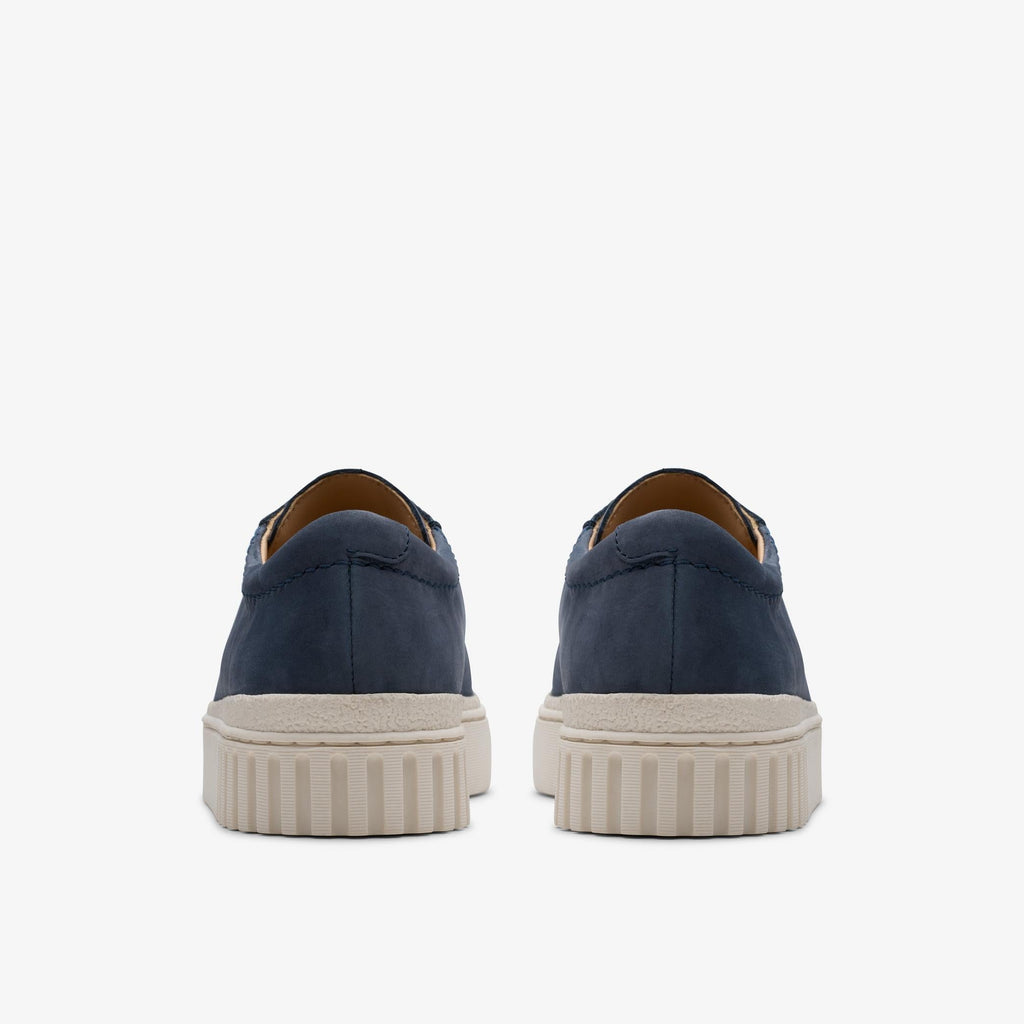 Womens Clarks Mayhill Walk - Navy Nubuck