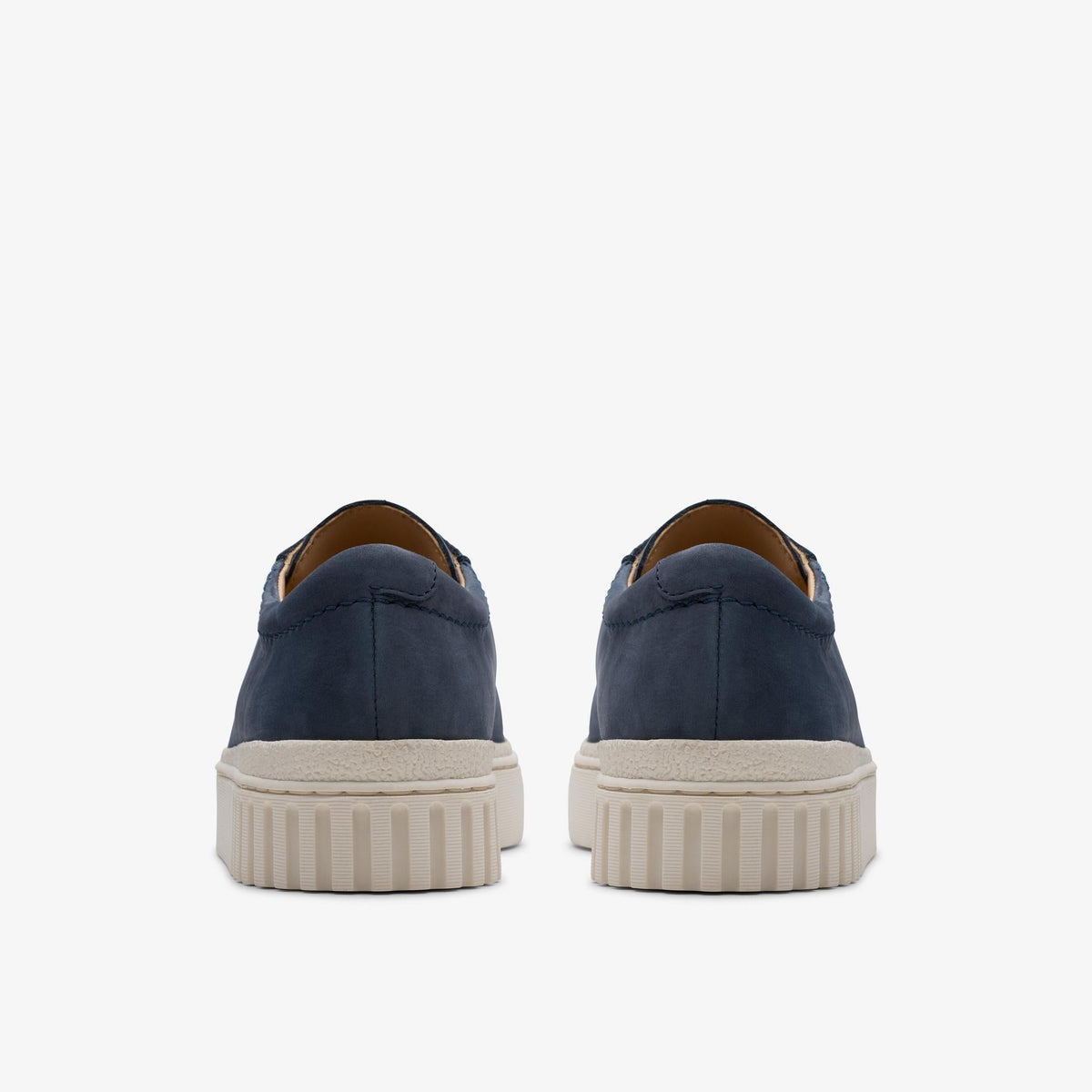 Womens Clarks Mayhill Walk - Navy Nubuck