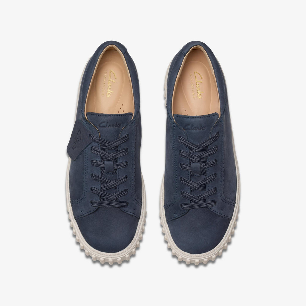 Womens Clarks Mayhill Walk - Navy Nubuck