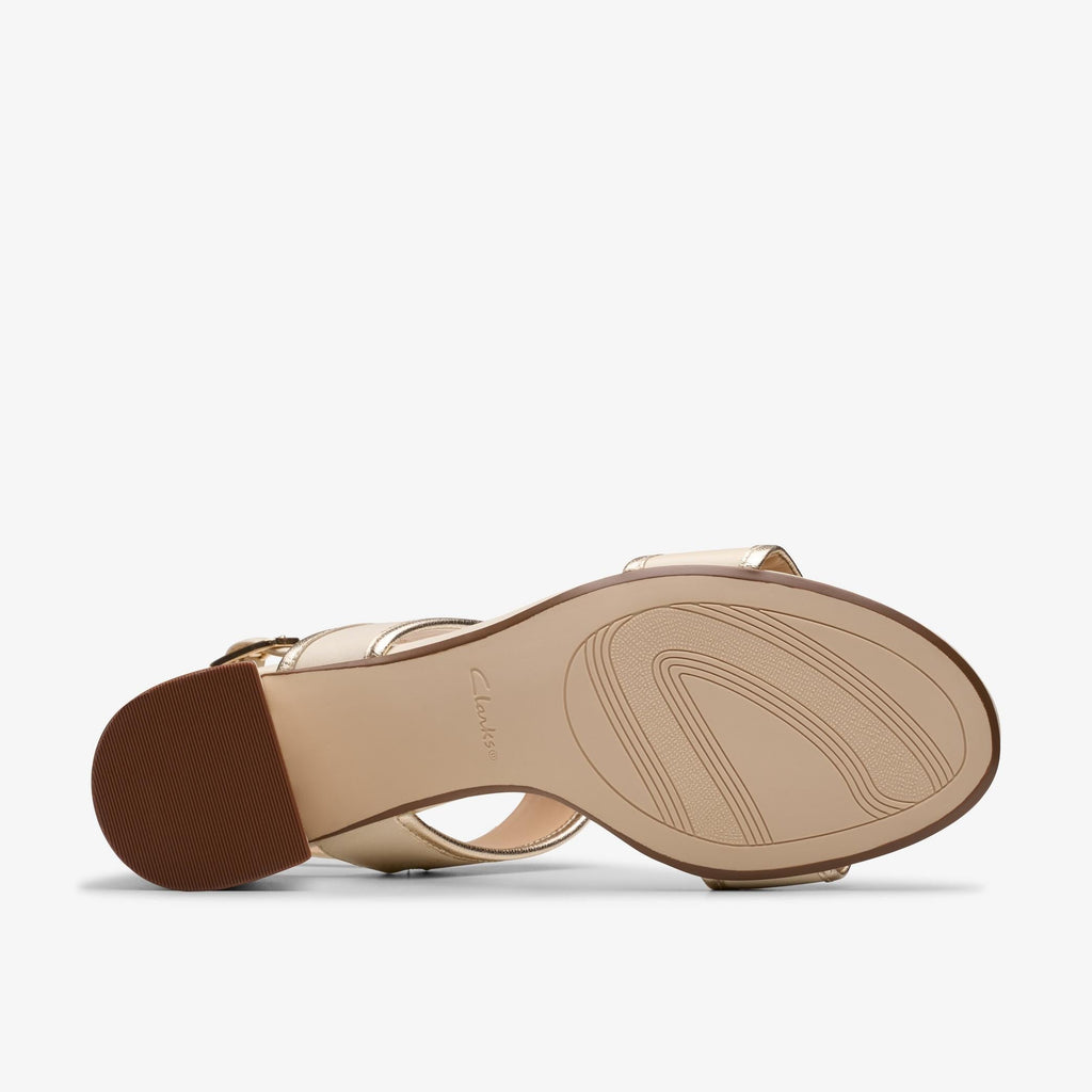 Womens Clarks Ezoria Sling - Cream