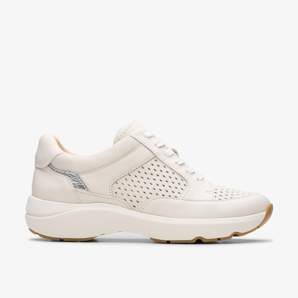 Womens Clarks Tivoli Walk - Off White