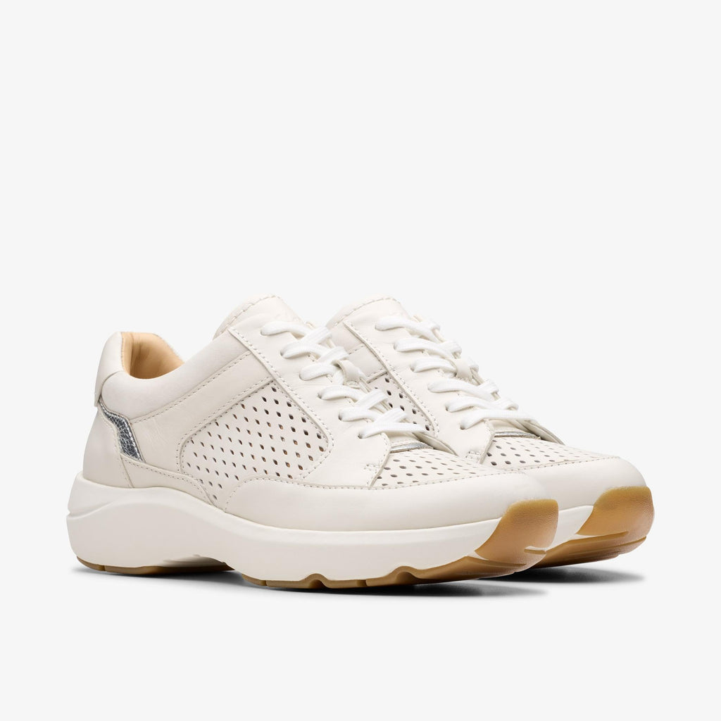 Womens Clarks Tivoli Walk - Off White