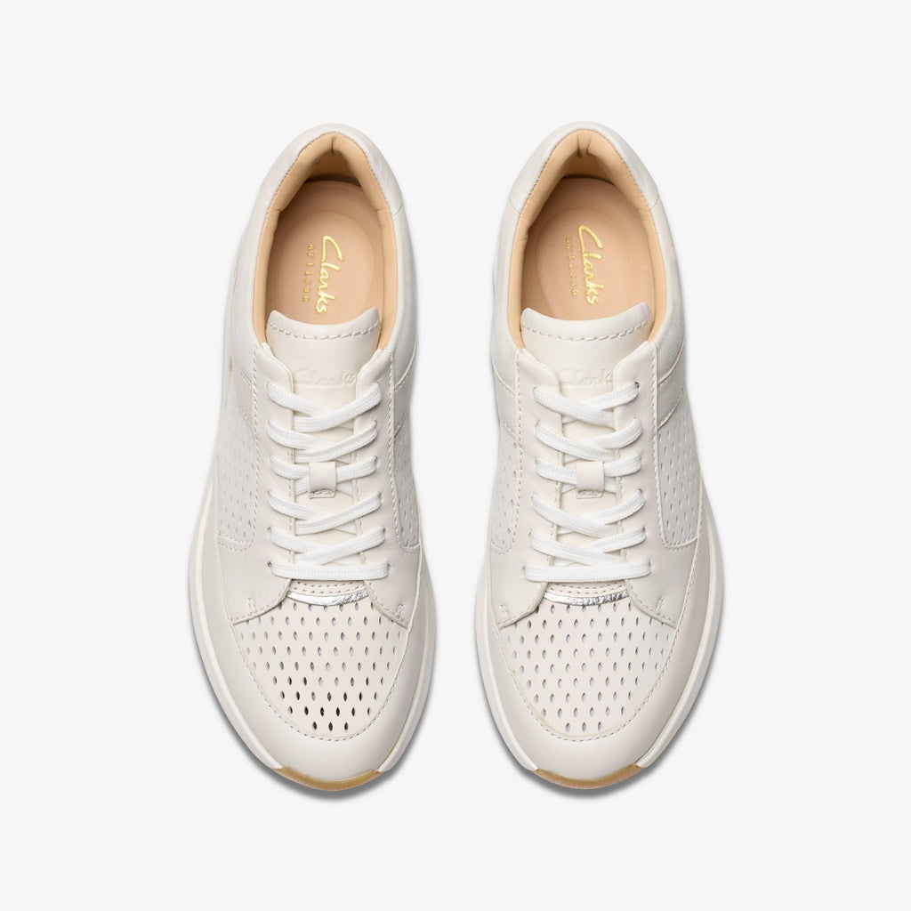 Womens Clarks Tivoli Walk - Off White