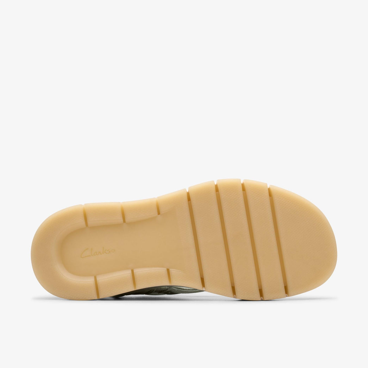 Womens Clarks Tuscan Strap - Light Green Suede