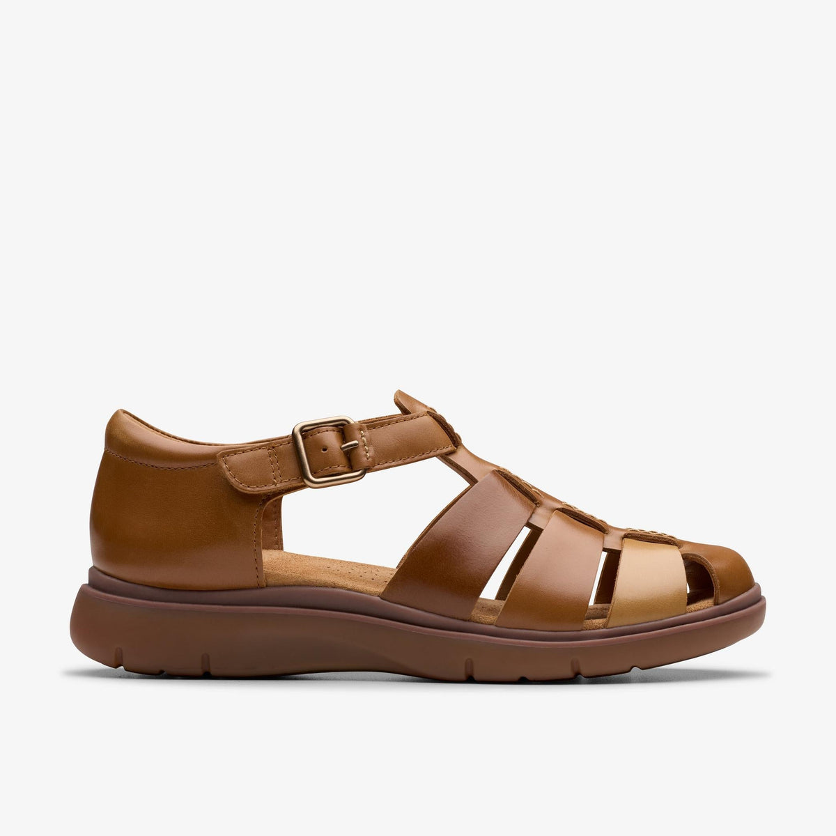Womens Clarks Certina Sun - Dark Tan