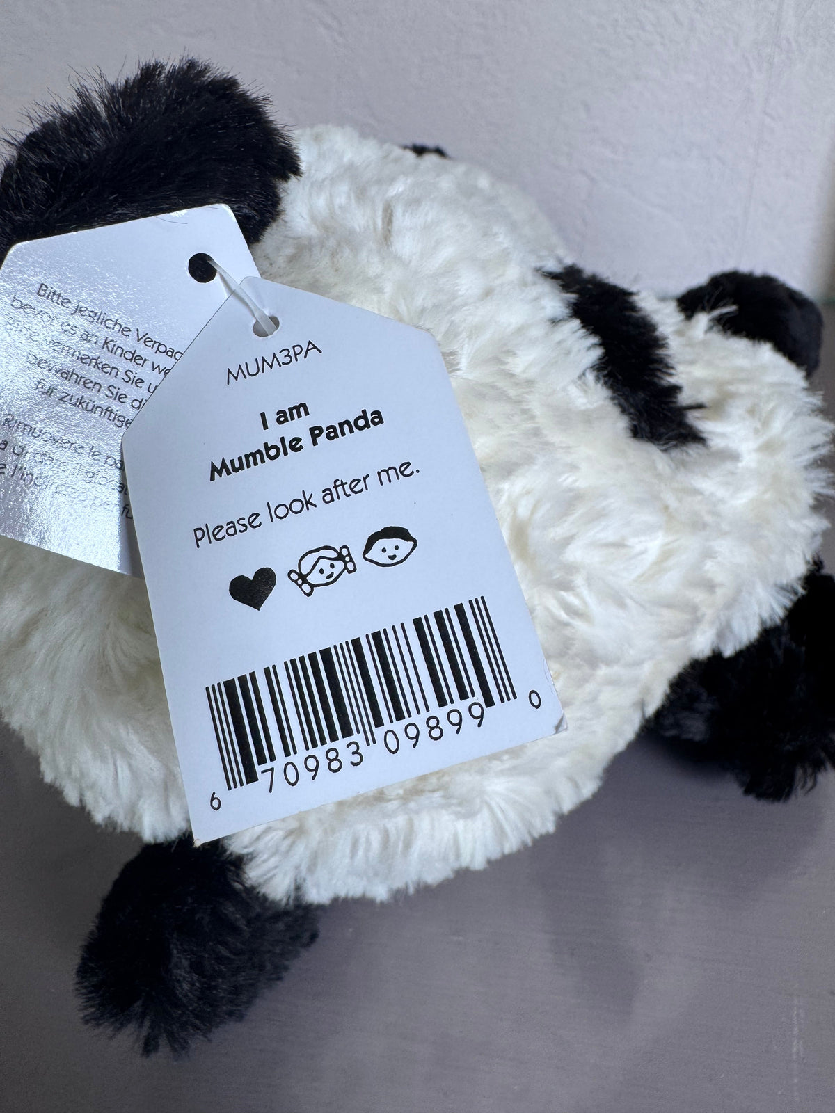 Jellycat Mumble Panda