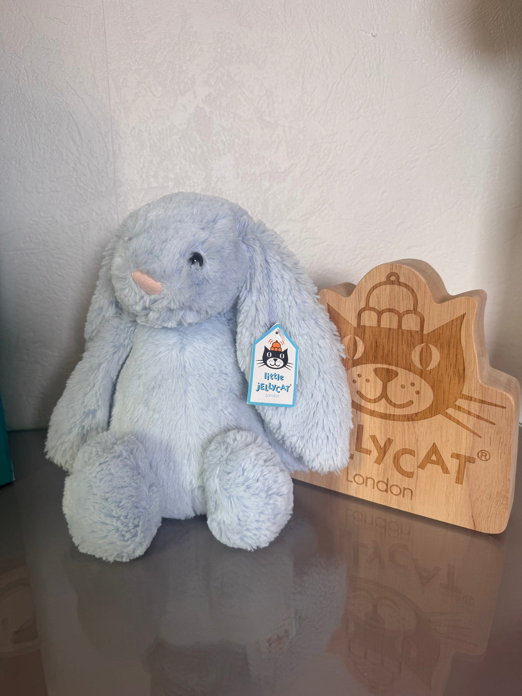 Jellycat Little Bashful Blue Bunny OG