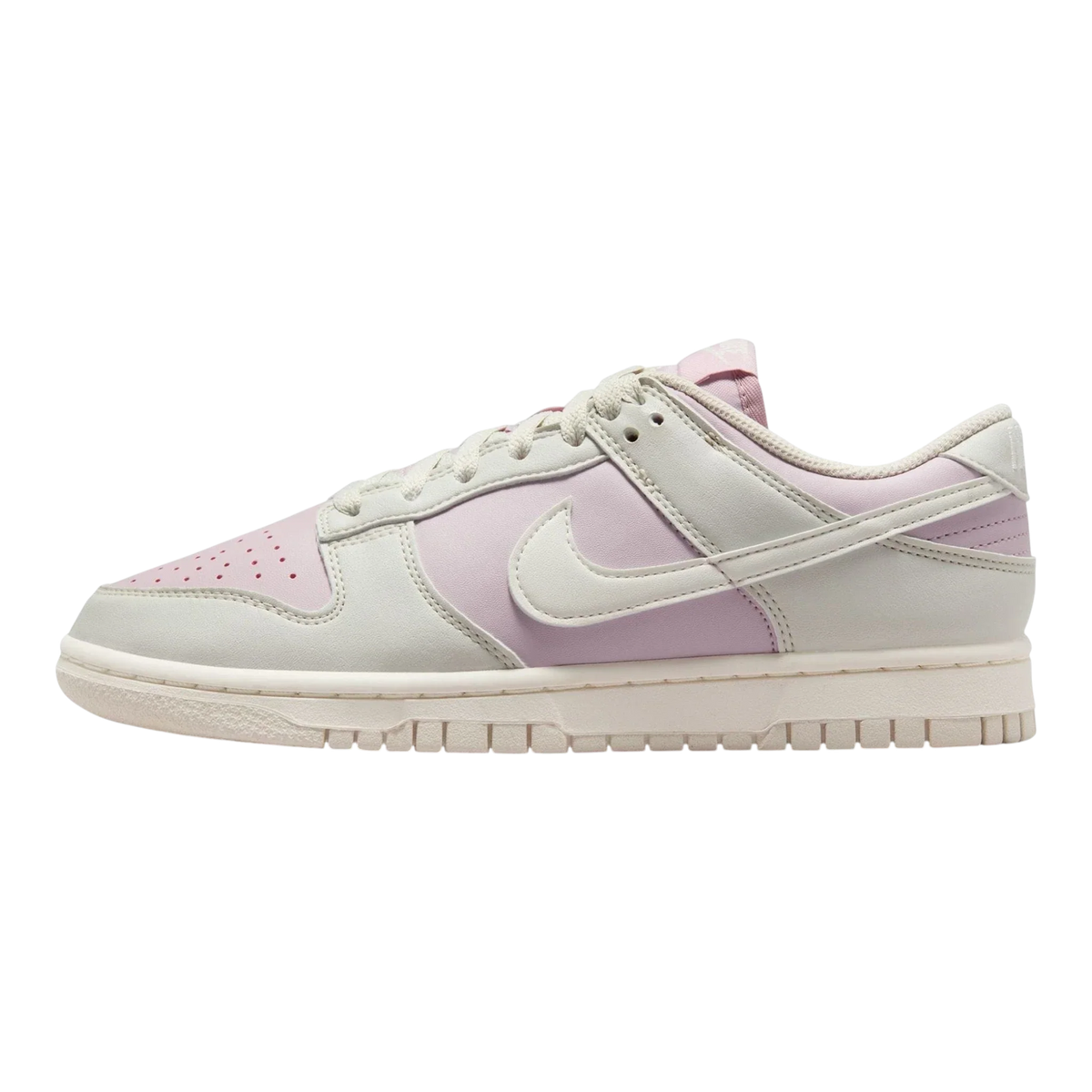 Nike Dunk Low Next Nature Women's Sneakers — White & Platinum Violet Low-Top