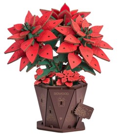 Robotime Wood Bloom Poinsettia TF001