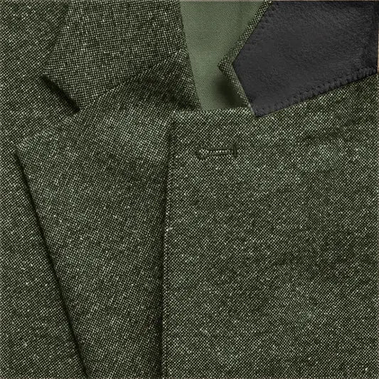 Sweetearing Tweed Suit Men's Breasted Vintage Classic Tuxedos