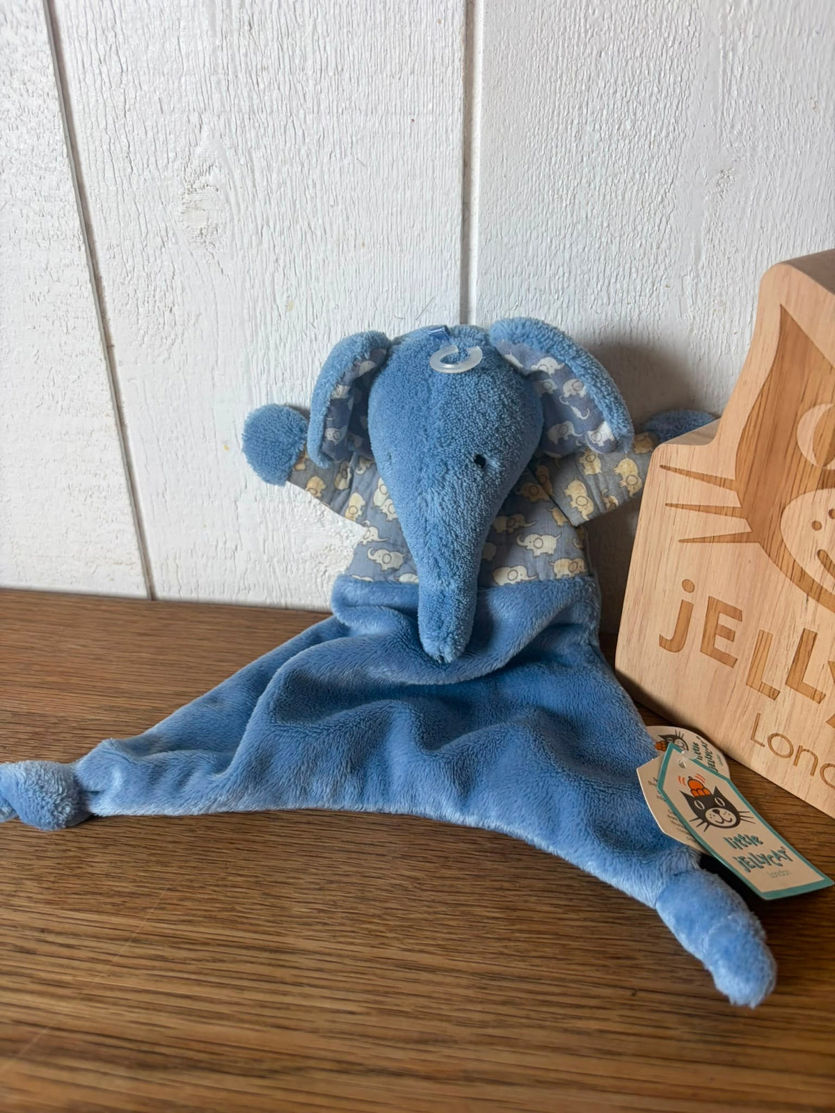 Jellycat Indigo Elly Blue Elephant Soother