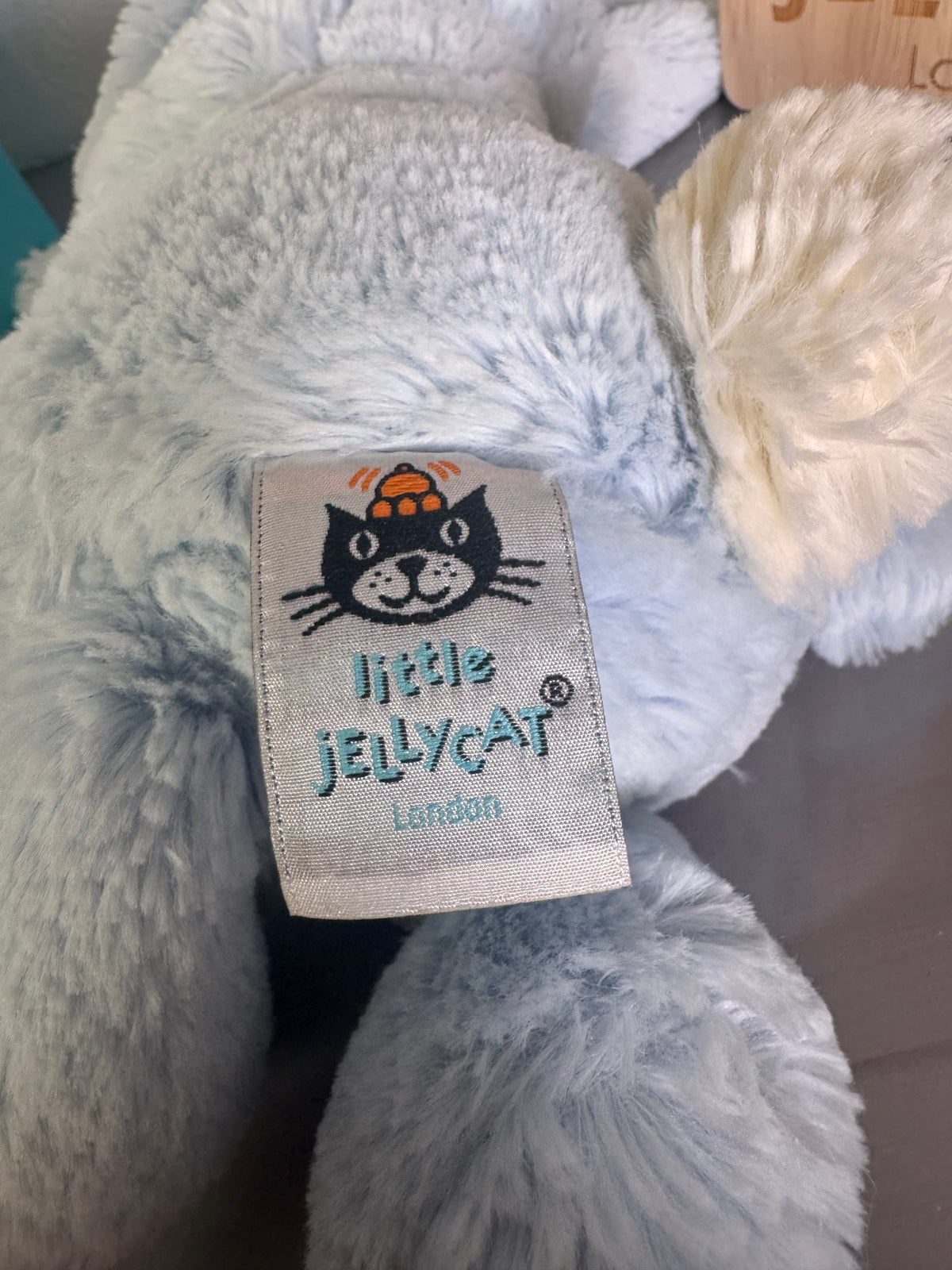 Jellycat Little Bashful Blue Bunny OG