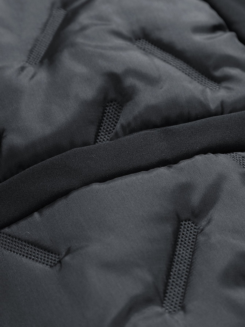Padded Lining Zip-Up Bomber Jacket