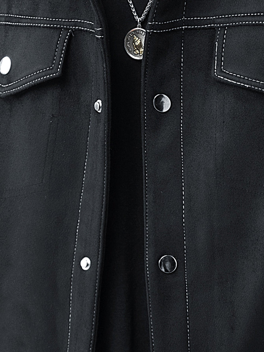 Teddy Lined Suede Jacket