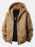 Teddy Zip Up Hoodie